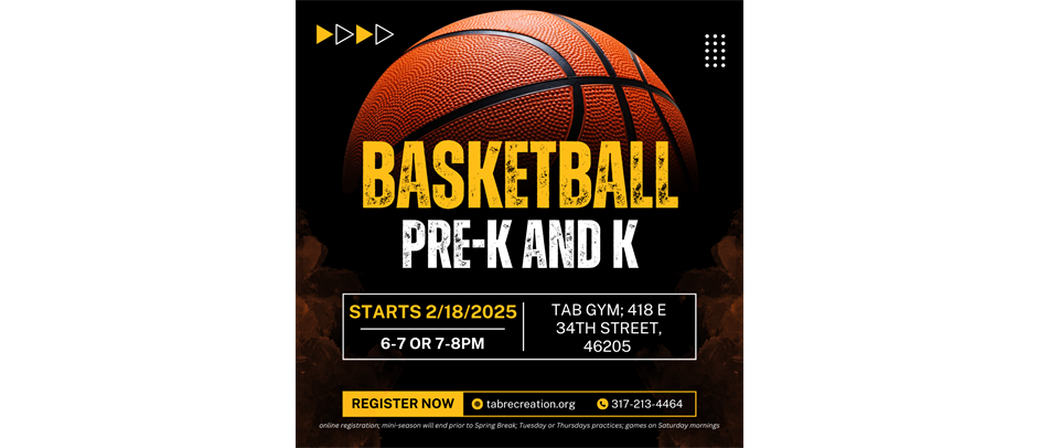 2025 PREK/K BASKETBALL LEAGUE